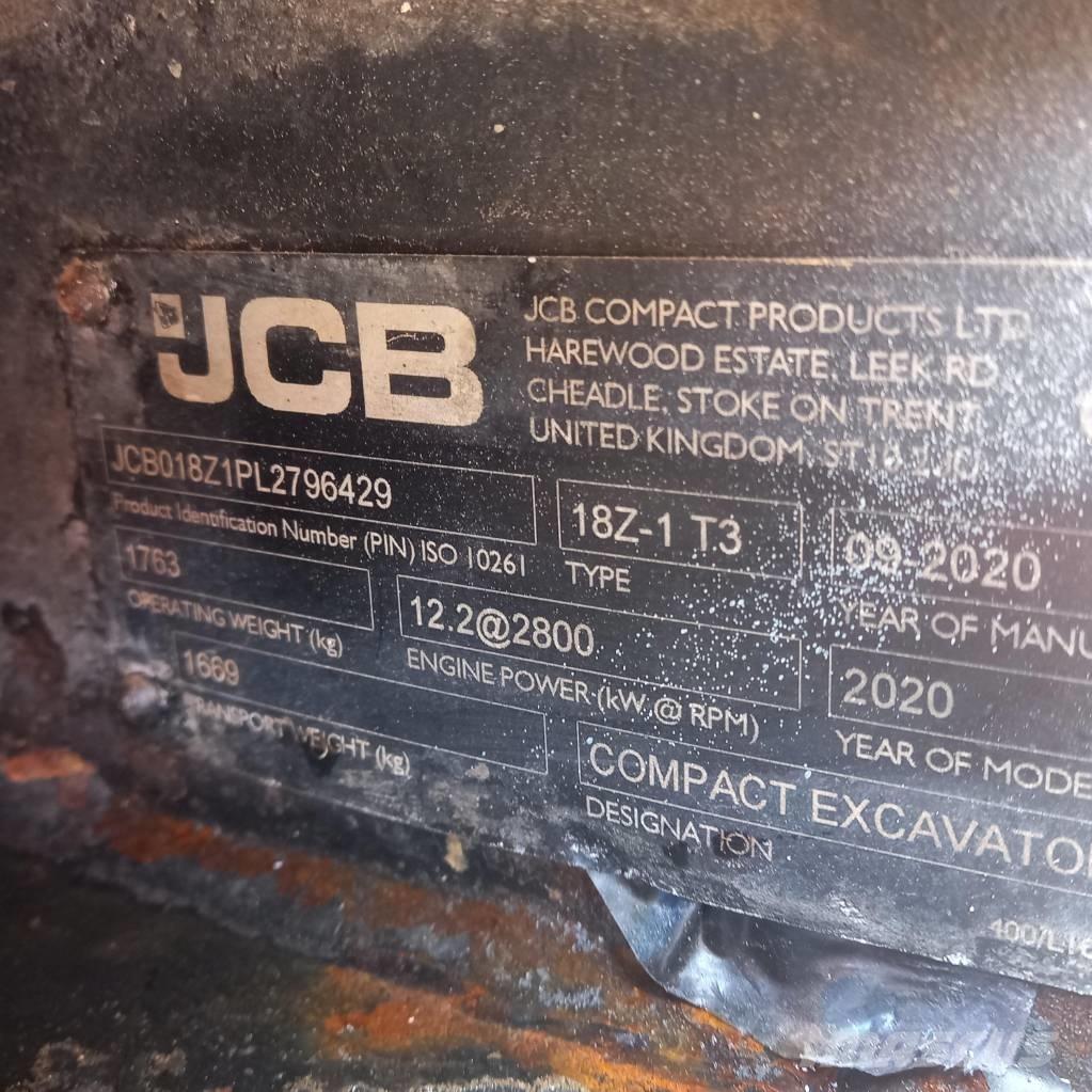 JCB 18 Z-1 Mini excavatoare < 7t