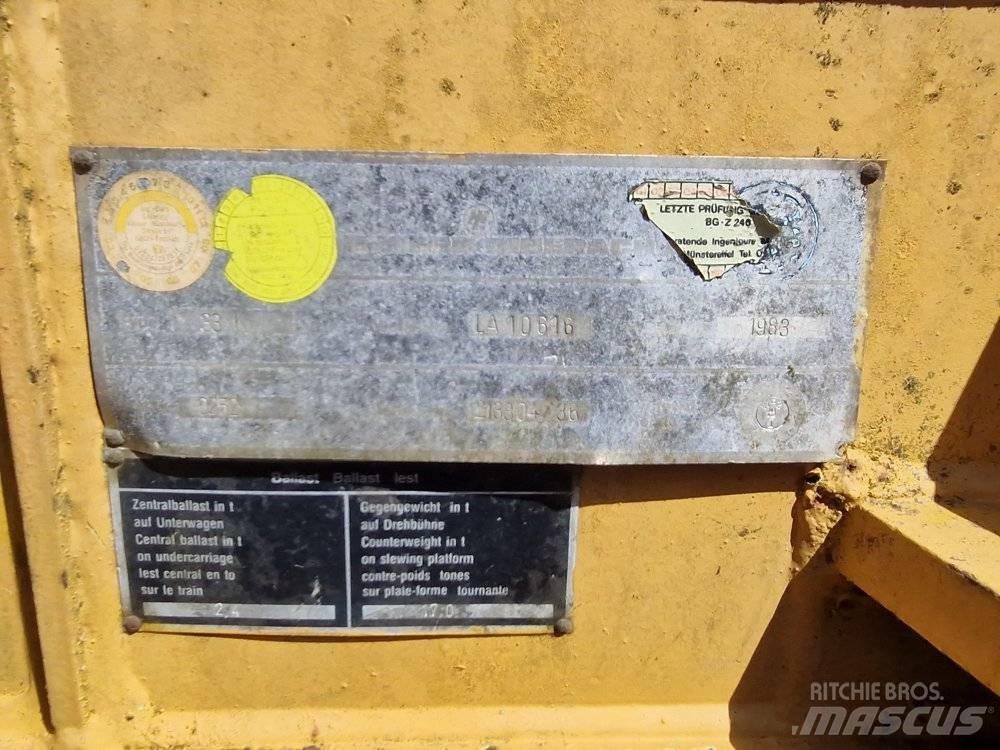 Liebherr 33 K Macarale turn