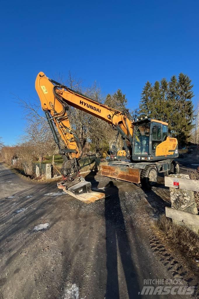 Hyundai HW 140 Excavatoare cu roti