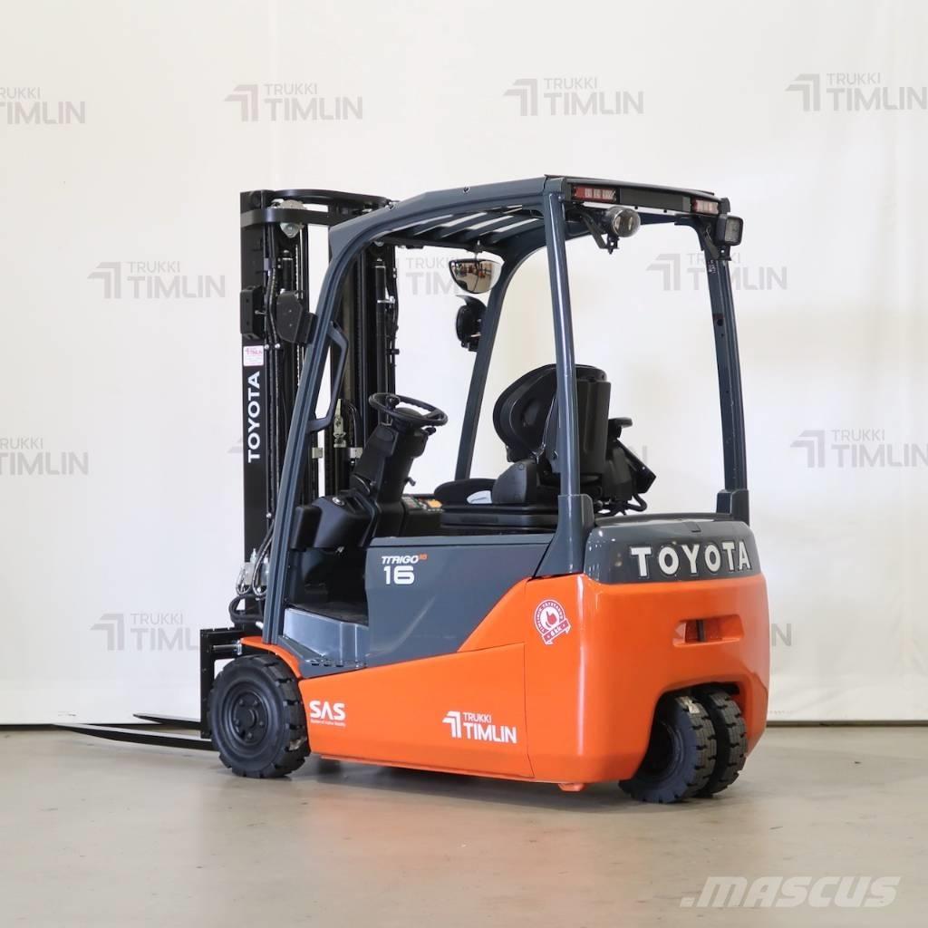 Toyota 8FBE16T Stivuitor electric