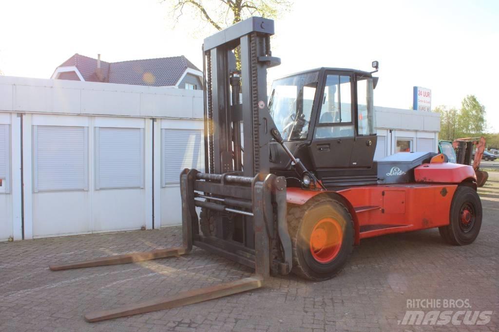 Linde H 160 Stivuitor diesel