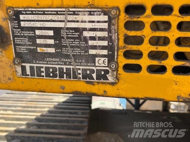 Liebherr R 954C  HD Excavatoare cu roti