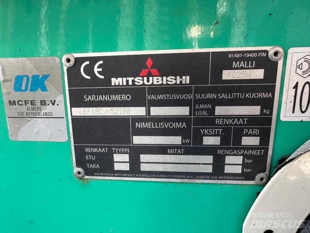 Mitsubishi FD25N Stivuitor diesel
