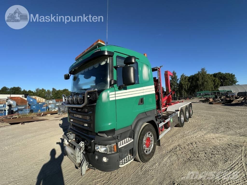Scania R 580 LB Camion cu carlig de ridicare