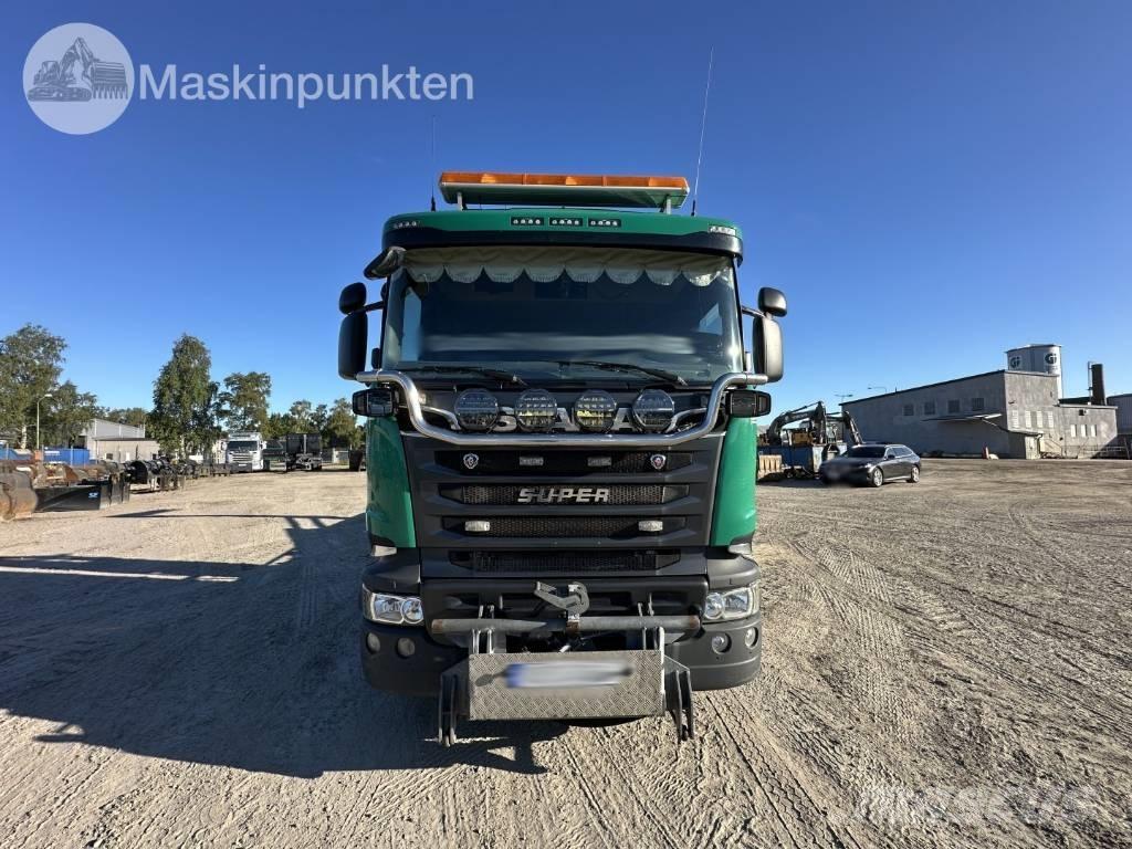 Scania R 580 LB Camion cu carlig de ridicare