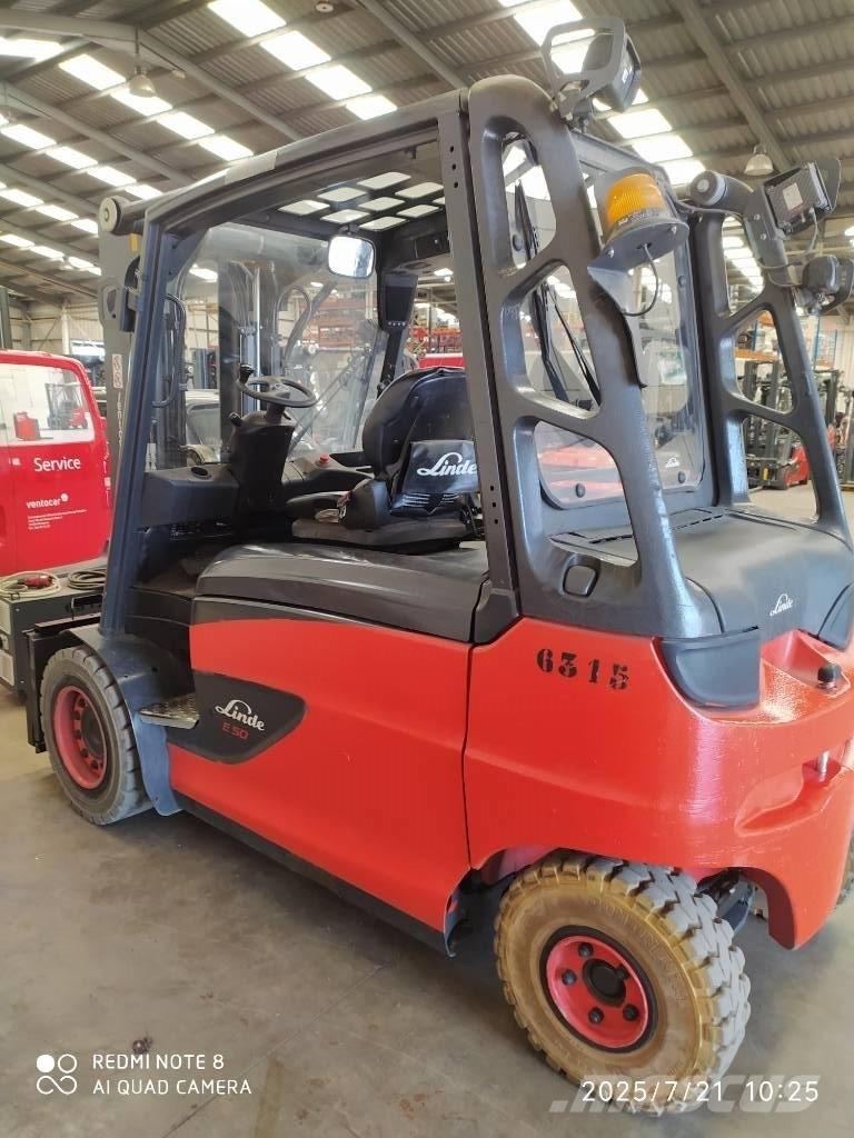 Linde E50/600 L Stivuitor electric