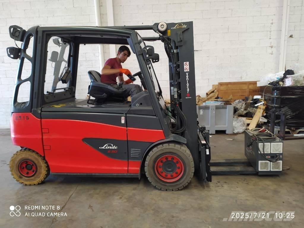 Linde E50/600 L Stivuitor electric