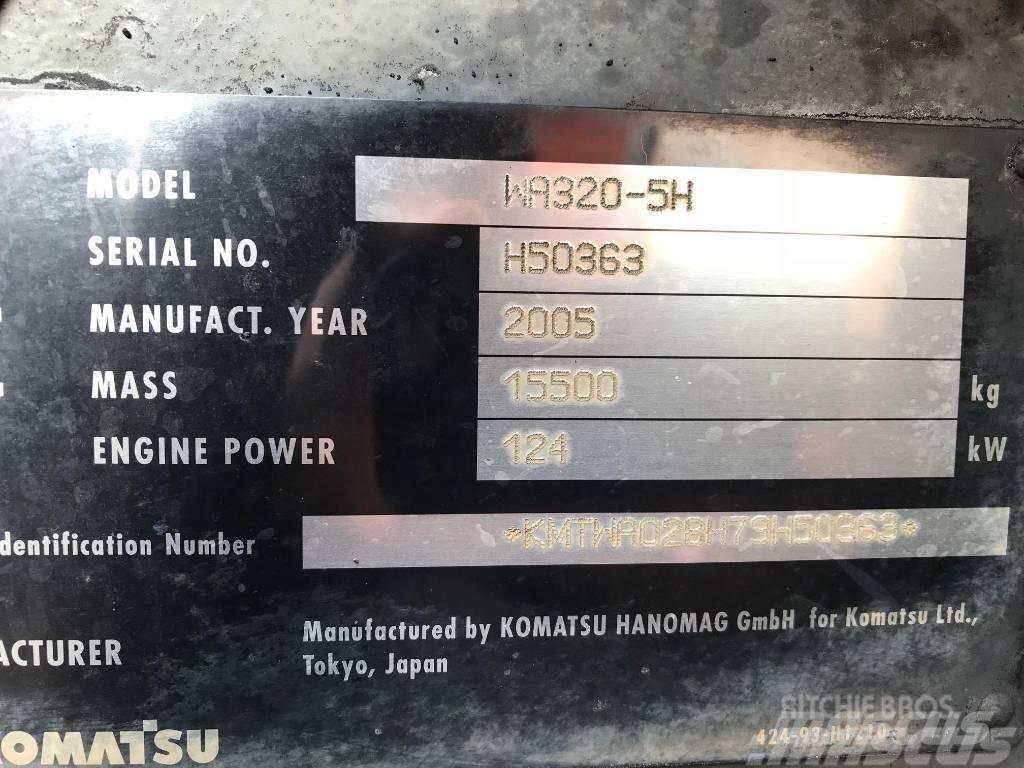Komatsu WA320-5H Incarcator pe pneuri