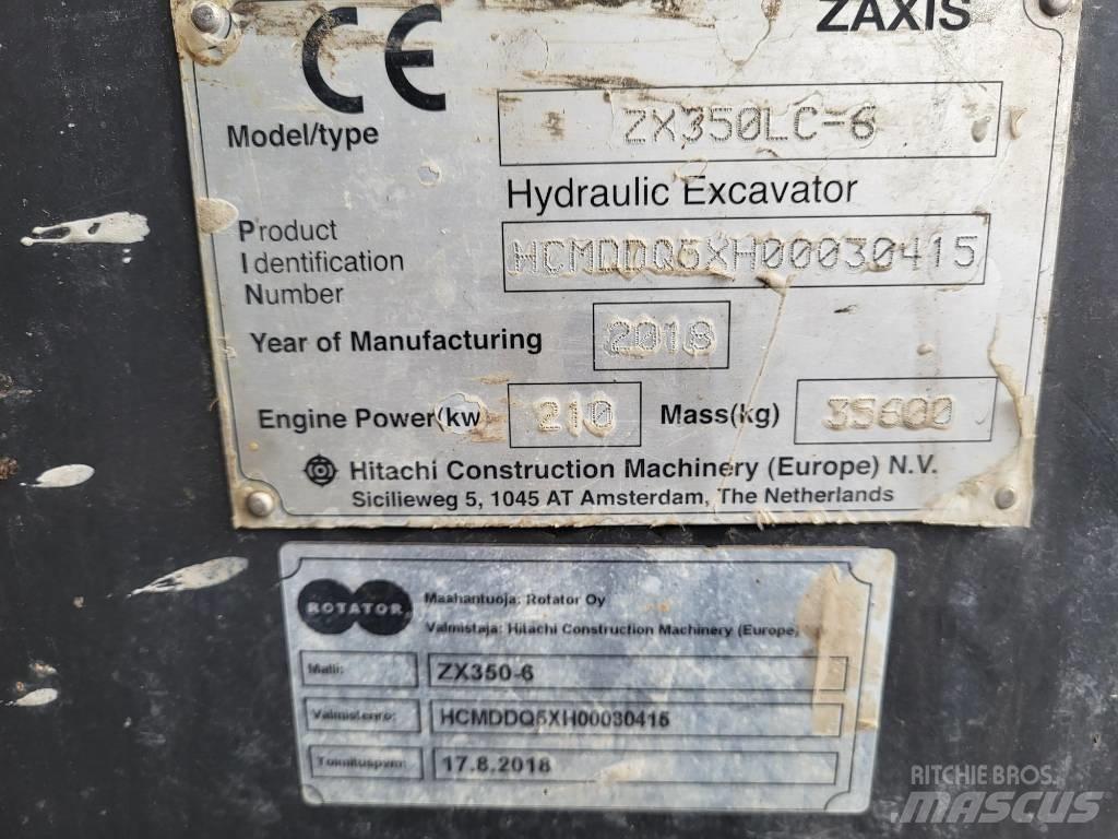 Hitachi ZX 350 LC-6 Excavatoare pe șenile

