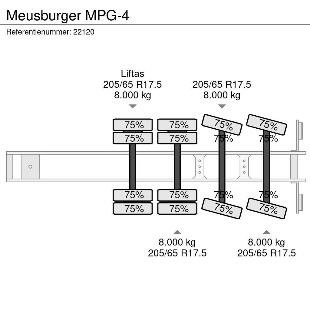 Meusburger MPG-4 Semi-remorca agabaritica