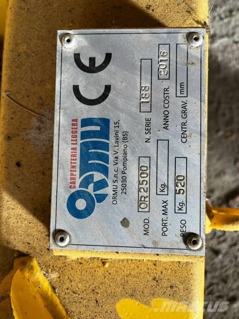  ORMU LAMA NEVE 2500 Lame pentru dezapezire si pluguri