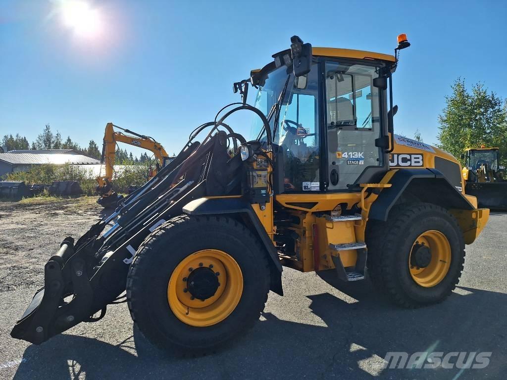JCB 413 S Incarcator pe pneuri