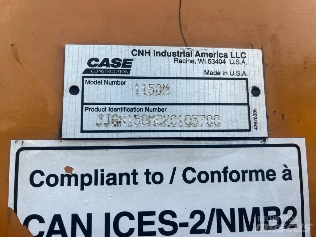 CASE 1150 M Buldozere pe senile