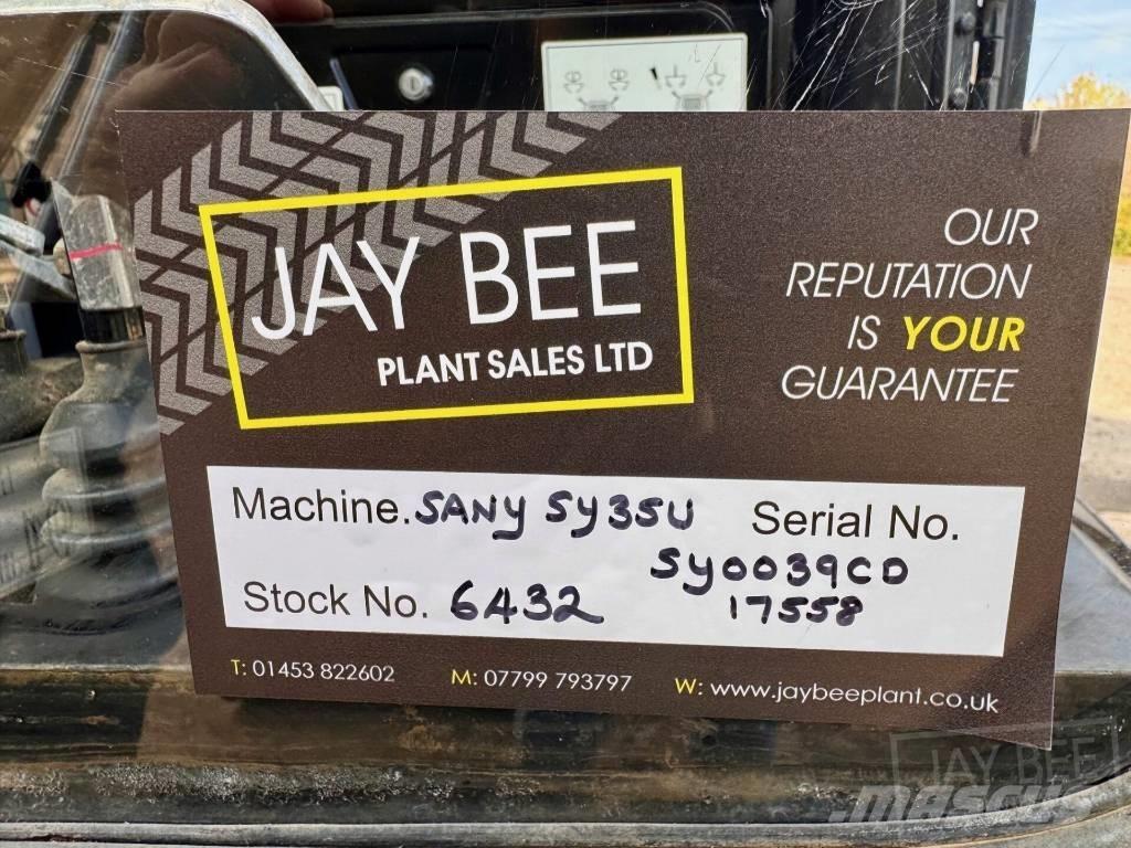 Sany SY 35 U Mini excavatoare < 7t