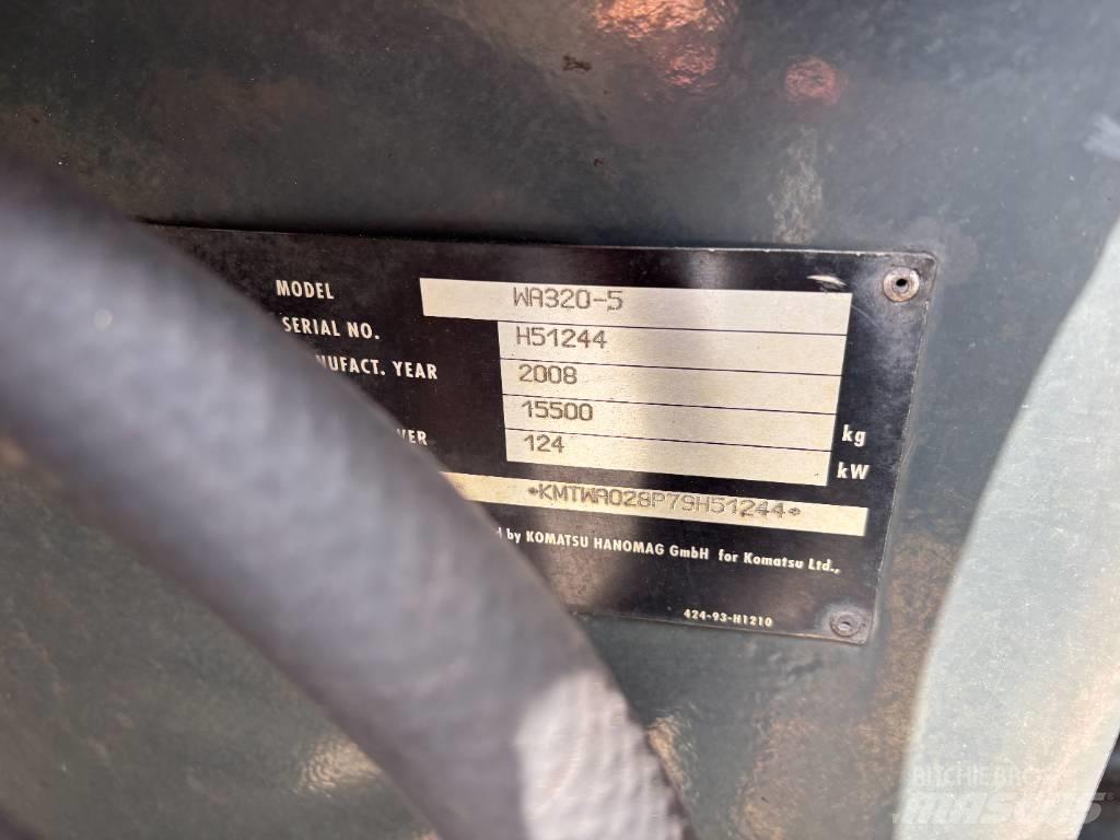 Komatsu WA 320-5 Incarcator pe pneuri