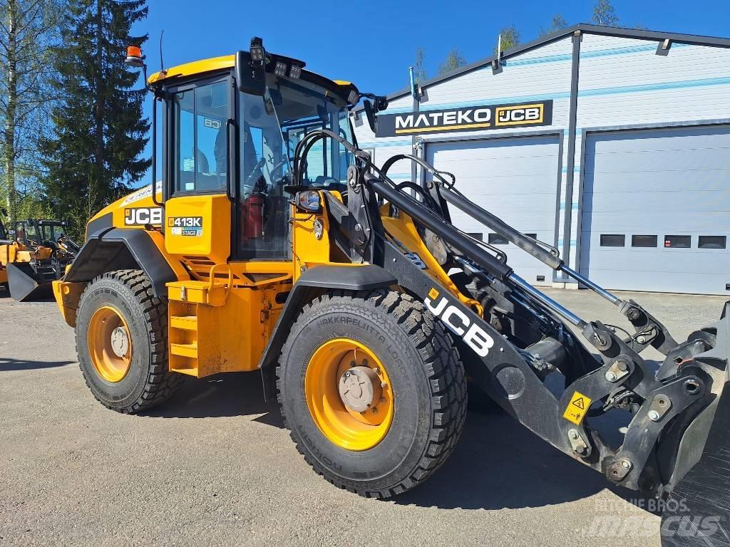 JCB 413 K SV NE Incarcator pe pneuri