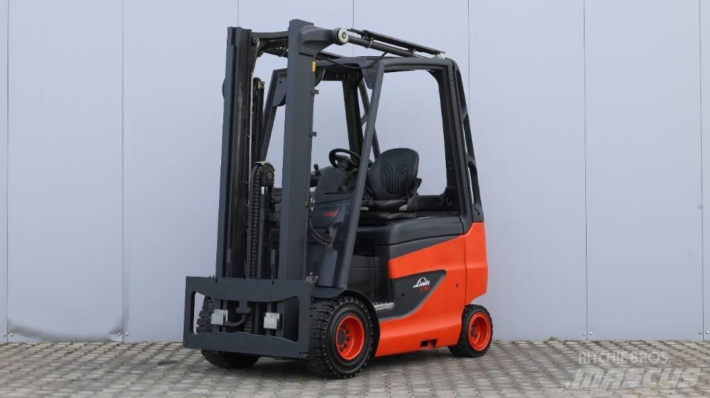 Linde E30H-01 Stivuitor electric