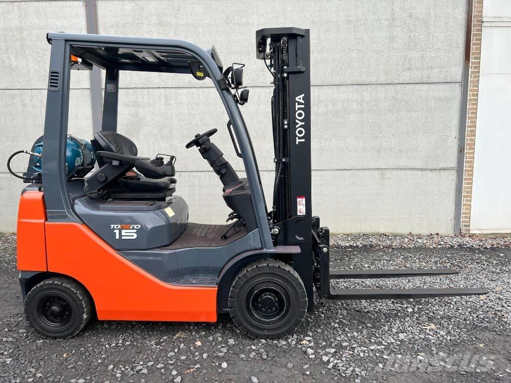 Toyota 02-8 FGF 15 Stivuitor GPL