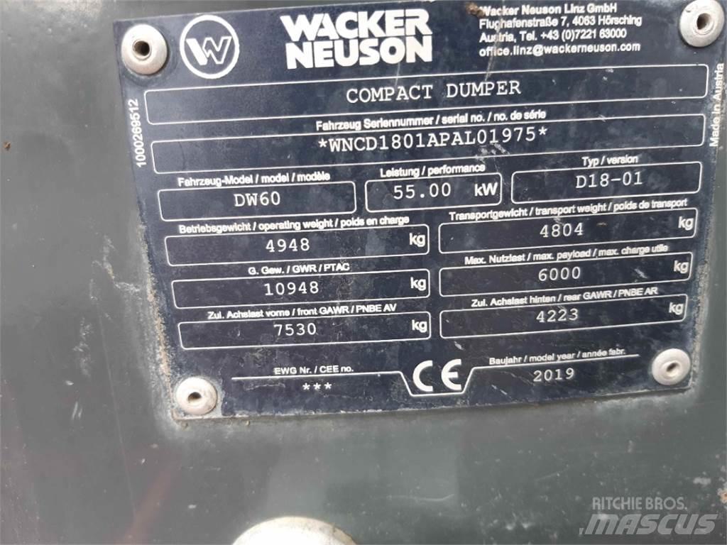 Neuson DW60 Minitractor de teren
