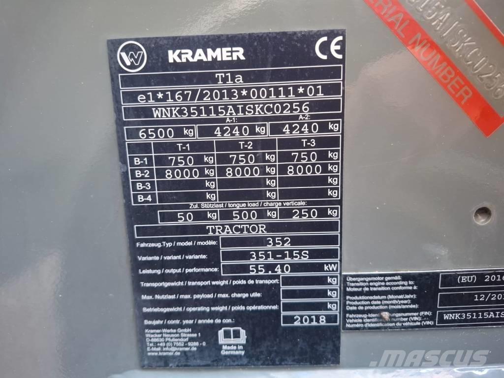Kramer 8085 Incarcator pe pneuri