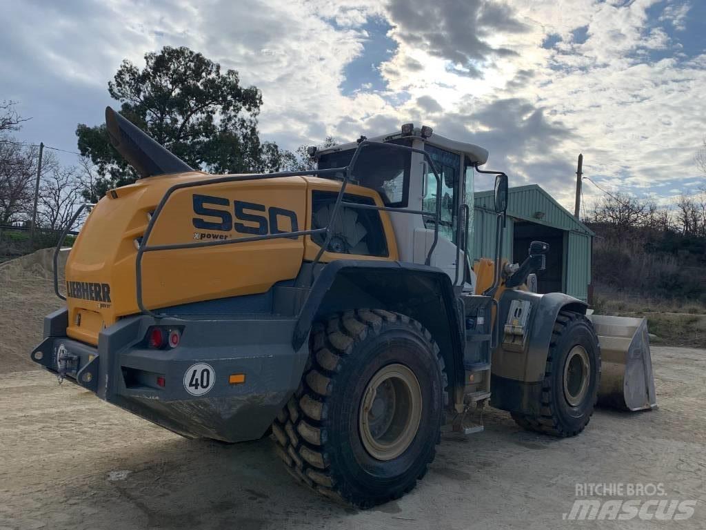 Liebherr L550 Xpower Incarcator pe pneuri