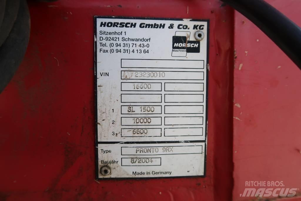 Horsch Pronto 9 RX Masini cu insamantare precisa