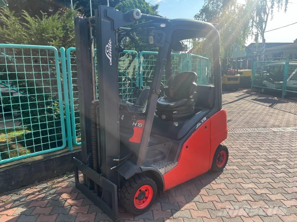 Linde H18T-01 V-3163 Stivuitor GPL