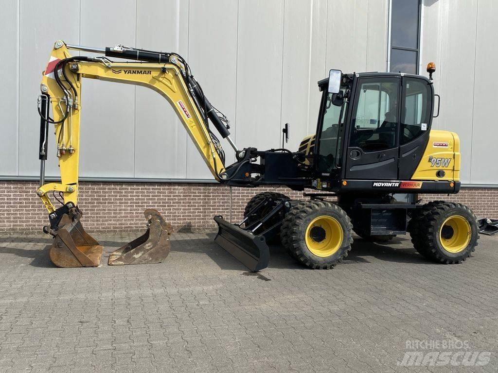 Yanmar B95W Excavatoare cu roti