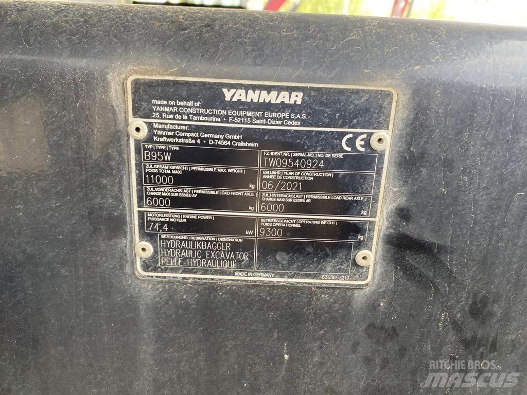 Yanmar B95W Excavatoare cu roti
