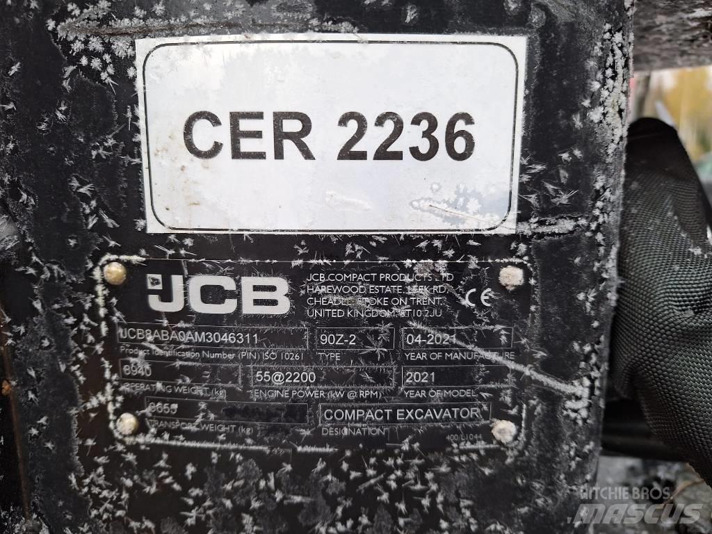 JCB 90 Z-2 Excavatoare 7t - 12t