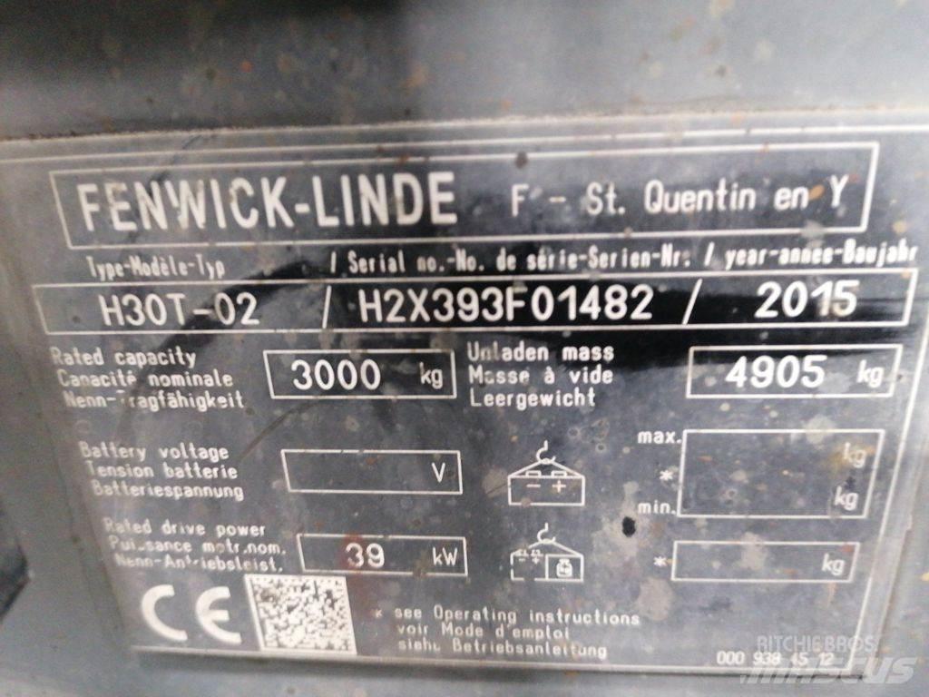 Linde H30T-02 Stivuitor GPL