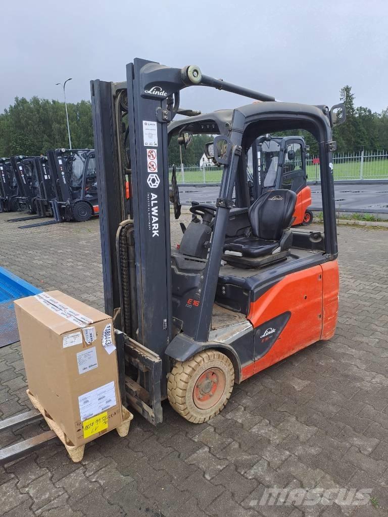 Linde E 16 Stivuitor electric