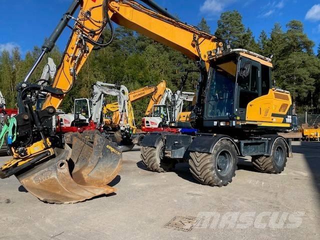 Hyundai HW 180 Excavatoare cu roti