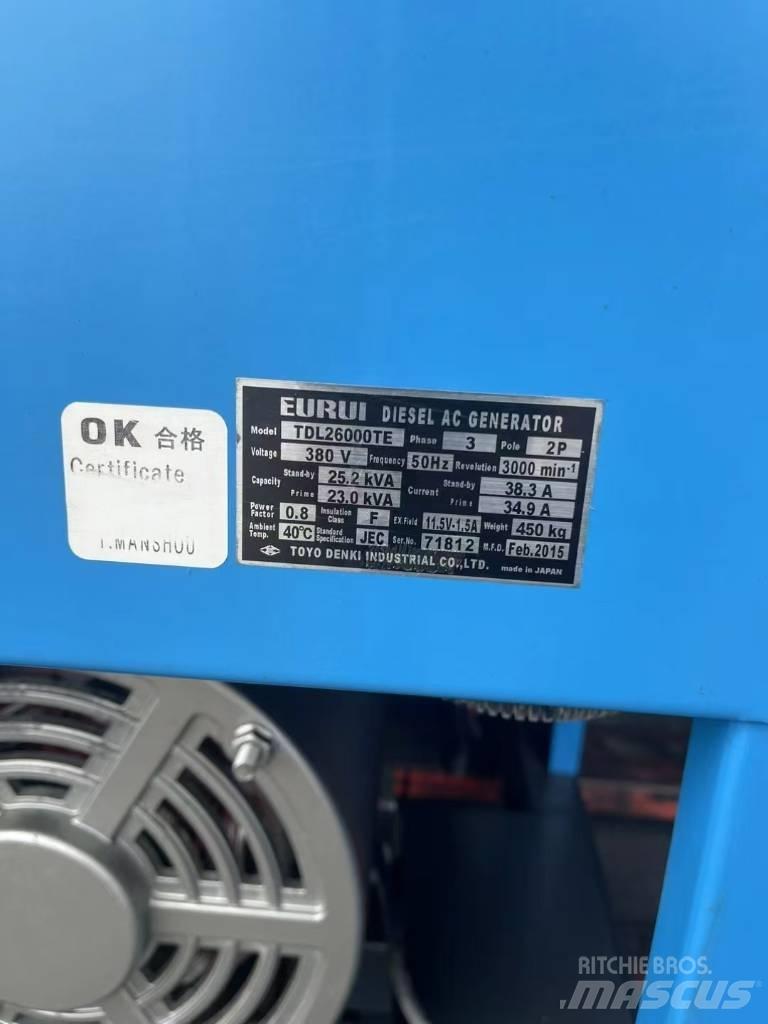Yanmar 25KVA Generatoare Diesel