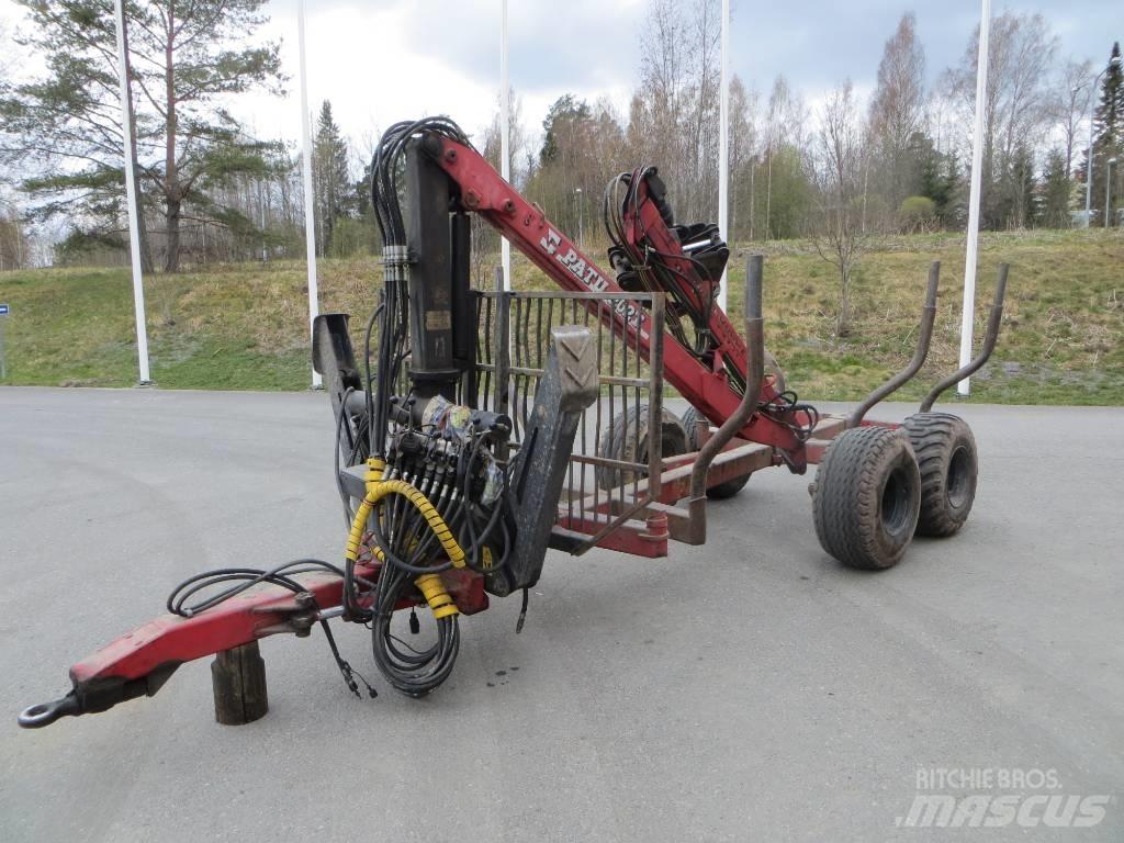 Patu 202T + 8 tn kärry Remorci forestiere