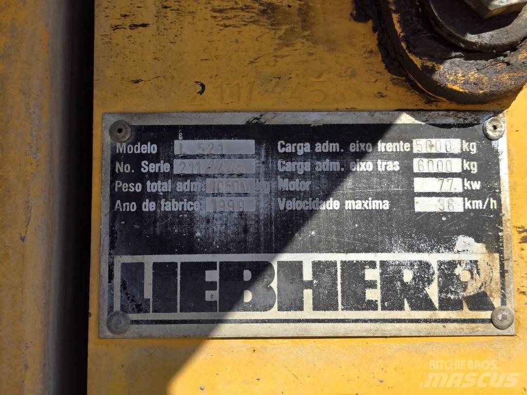 Liebherr L521 Incarcator pe pneuri
