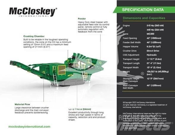 McCloskey C3 Concasoare
