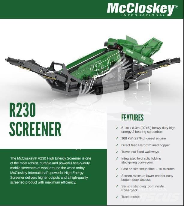 McCloskey R230 Cernuitoare