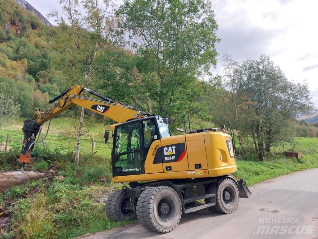 CAT M 314 F Excavatoare cu roti