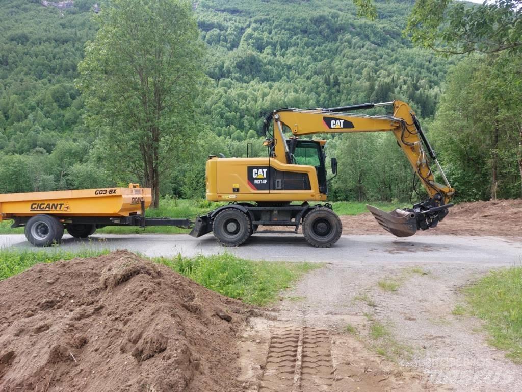 CAT M 314 F Excavatoare cu roti