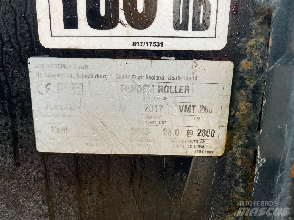 JCB VMT 260-120 Cilindri compactori dubli
