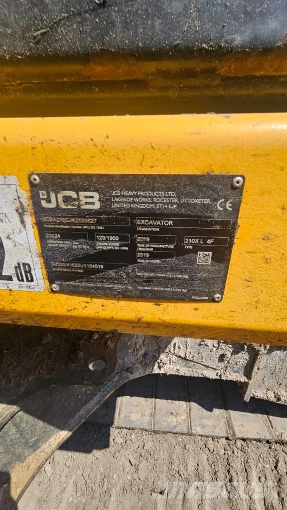 JCB 210 Excavatoare pe șenile
