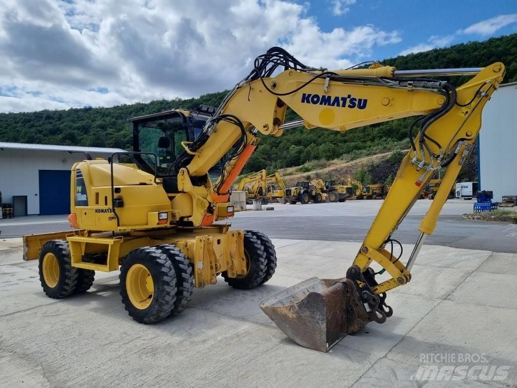 Komatsu PW 118 MR-8 Excavatoare cu roti
