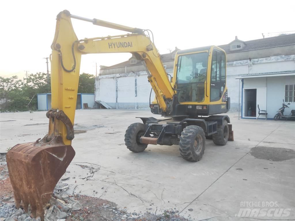 Hyundai R60W-7 Excavatoare cu roti