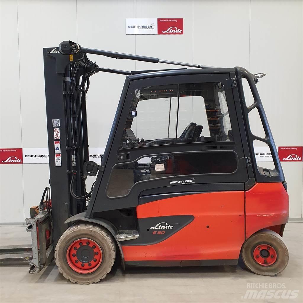 Linde E50/600HL Stivuitor electric