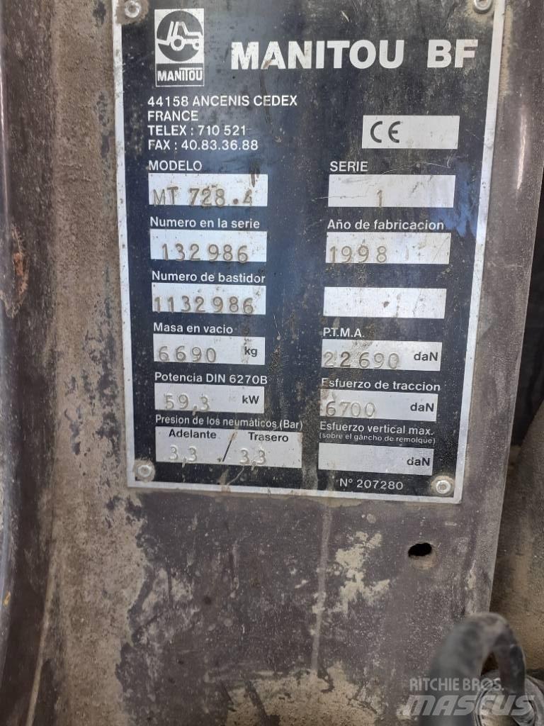 Manitou MT 728-4 Stivuitoare telescopice