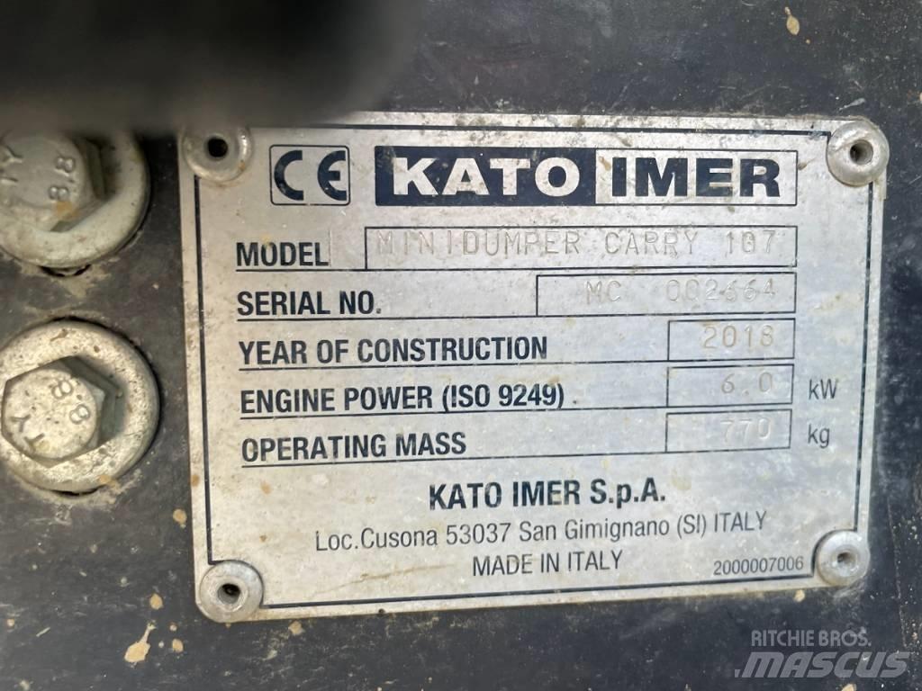 Imer carry 107 Minitractor de teren