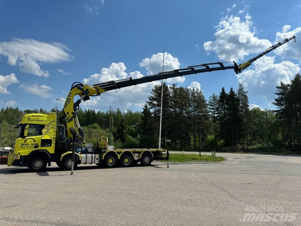 Scania R 650 10x4 Camioane cu macara