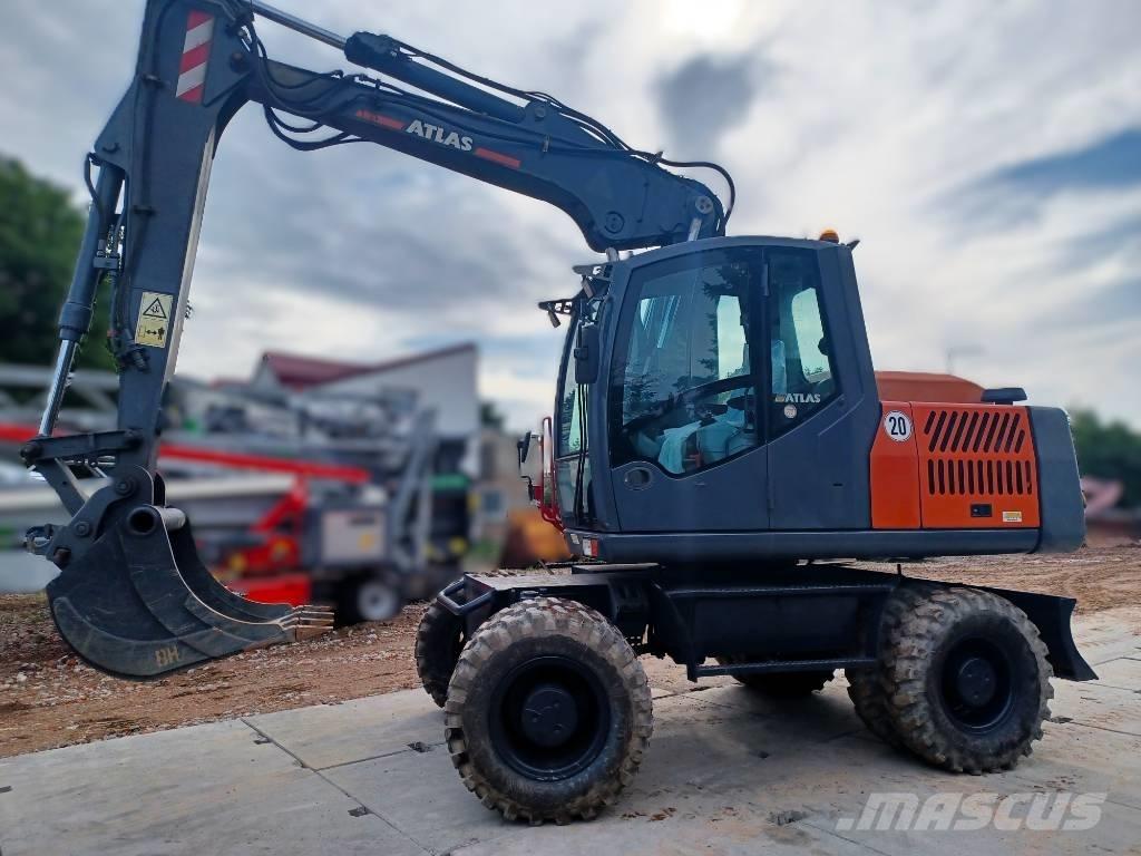 Atlas 150 W Excavatoare cu roti
