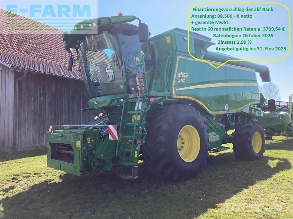 John Deere t560 hm Combine de secerat